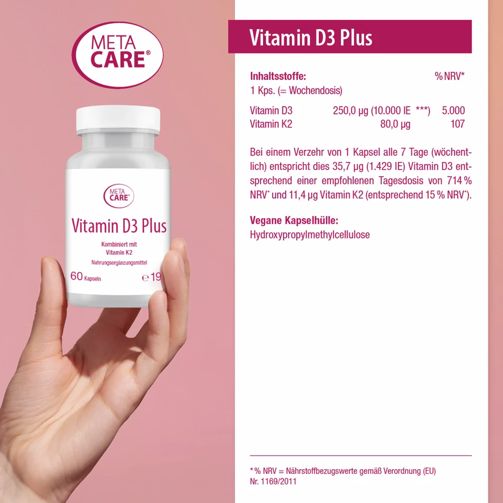 META-CARE® Vitamin D3 Plus - Image 4