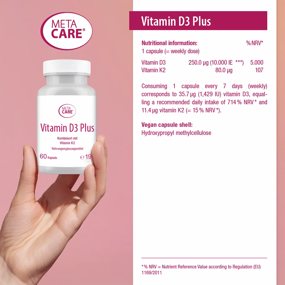 META-CARE® Vitamin D3 Plus - Image 4